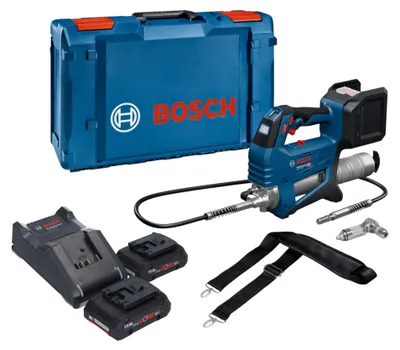 Produktbild von Bosch GFP 18V-10 Akku Fettpresse 18 V 10000 psi + 2x ProCORE Akku 4,0 Ah + Ladegerät + XL-Boxx
