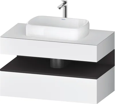 Produktbild von DURAVIT QA4731080180010 QTG KWTU WH Ek. 1000x550x600 Wß Mt. H