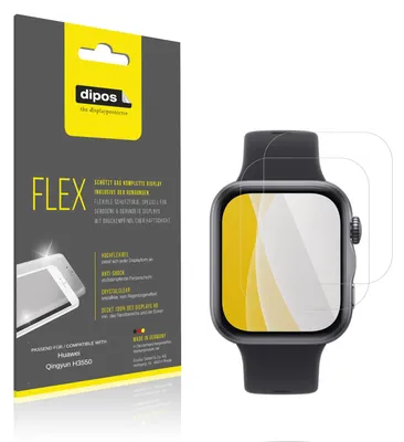 Immagine prodotto di 2x Pellicola protettiva per Huawei Qingyun H3550, rivestimento al 100%, Protezione dipos Flex