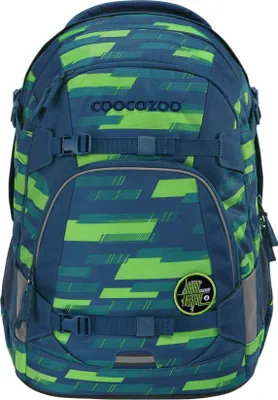 A backpack with a camouflage pattern.