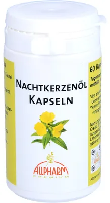 Produktbild von ALLPHARM Nachtkerzenöl Kapseln, 60 St. Kapseln