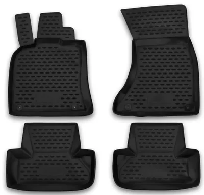 Produktbild von AD Tuning Gummi Fußmatten Set für Audi Q5 Typ 8R, Bj. 11/2008-2016