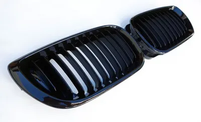 Produktbild von PREMIUM Kühlergrill Sport Grill Gitter Schwarz Glanz für BMW 3er E46