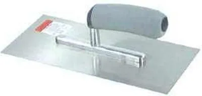 Produktbild von MAURERFREUND Glättekelle, rostfrei, Softgriff, 130x280x0,7 mm