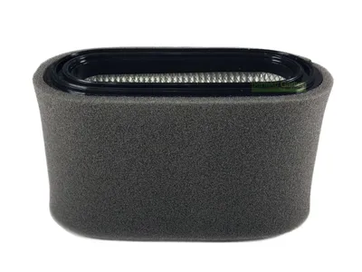A product shot of an air filter on a white background.