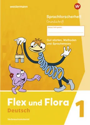 Obrázek produktu pro Flex und Flora 1. Sprachforscherheft 1 GS (Grundschrift)