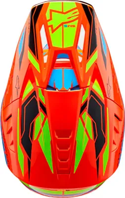 Image de Alpinestars Visier Sm5 Act2 Orange/C/Y