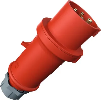 Produktbild von MENNEKES 3322, Gerade, 400 V, Rot, IP44, 1 Stück(e)