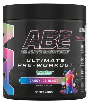 Imagen del producto de Applied Nutrition ABE, suplemento pre-entrenamiento - 375 g, sabor Candy Ice Blast