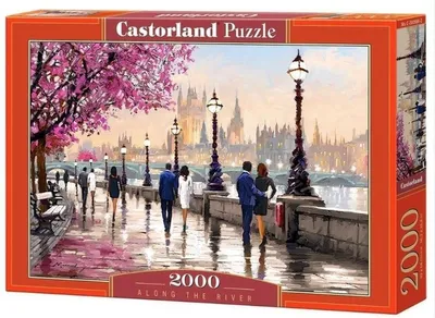 Produktbild von Castorland 2000 Piece Jigsaw Puzzles, Along the River, Art.