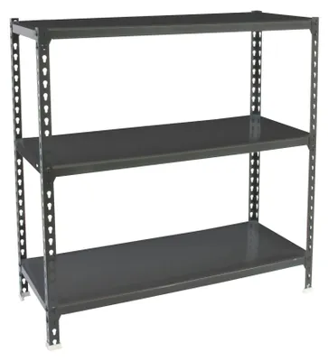 Image de Etagère Légère Sans Vis Simonclick Plus 3/400 900 Antracite/antracite Antracite 900x1000x400 - Simonrack