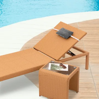Produktbild von JEMIDI Nackenkissen Kopfkissen für Sonnenliege und Gartenstuhl 20x30cm - Frottee Nackenstütze Kopfstütze mit verstellbarem Gurt und Bezug abnehmbar