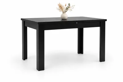 Zdjęcie produktu dla Stół rozkładany INSPIRO C-2, wymiary 120–160 × 80 cm, kolor czarny