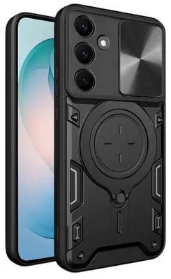 Produktbild von Techsuit - CamGuard Pro Hülle mit Kameraabdeckung für Samsung Galaxy S26 Plus - schwarz