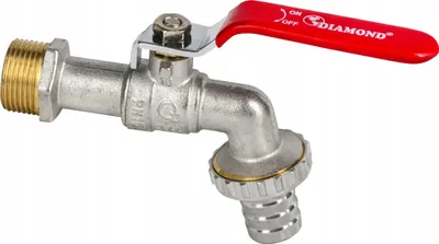 Image de rOBINET À BOISSEAU SPHÉRIQUE 1/2" IDÉAL POUR LE JARDIN