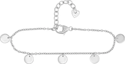 Produktbild von cai Armband 925 Sterling Silber rhodiniert Plättchen Boho