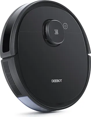 Produktbild von Ecovacs DEEBOT OZMO 950, Beutellos, Schwarz, Rund, Ladend, 66 dB, 0,43 l