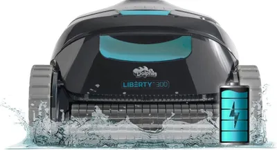 Immagine prodotto di Fondo e pareti del robot elettrico wireless per piscina Dolphin LIBERTY 300