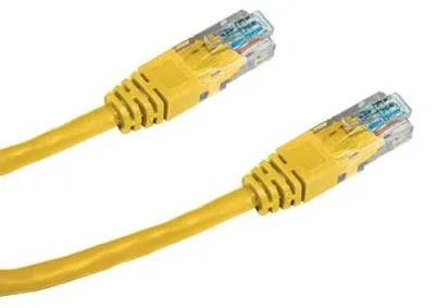 Zdjęcie produktu dla Kabel krosowy DATACOM UTP CAT5E 3m żółty