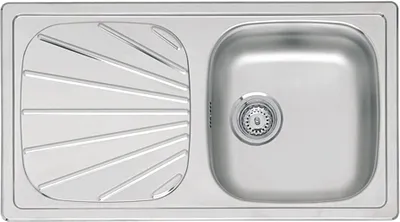 Produktbild von Reginox Comfort BETA 10 BAP OKG Edelstahlspüle - Ausschnittmaß 760 x 410 mm / Spüle Edelstahl