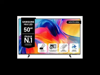 Produktbild von Samsung UE50M70HAUXZT, 127 cm (50"), 3840 x 2160 Pixel, LED, Smart-TV, WLAN, Schwarz