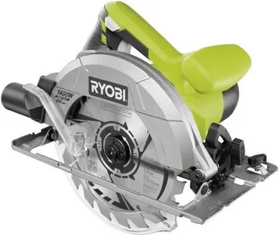 Produktbild von Kreissäge RYOBI RCS1400-G, 1400 W, 190 mm Sägeblatt 20 Zähne, 0-45° Gehrungsschnitte, 66 mm Schnitttiefe