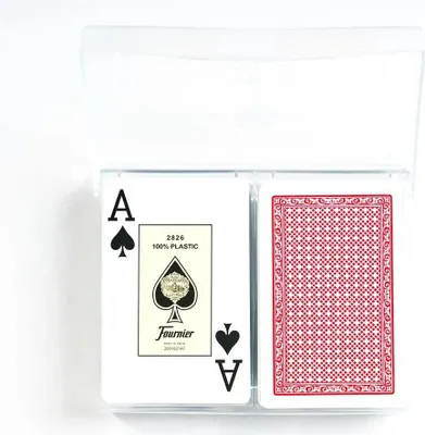 Image de Fournier : Cartes à jouer Fournier No 2826 - 2 Jumbo Index