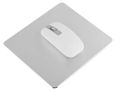 Produktbild von Mauspad, beidseitig – Aluminium-Mauspad – Rutschfest – Wasserdicht – Präzises Mauspad – 18x16 cm – Gaming-Mauspad