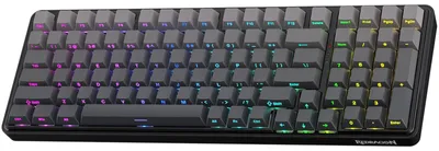 Obrázok produktu pre Bezdrôtová herná klávesnica, 99 kláves, RGB podsvietenie, mechanická, 3 režimy