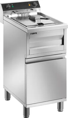 Produktbild von Saro GASTROLINE 12VS, Fritteuse, 12 l, 180 °C, Einzelbild, Edelstahl, Drehregler