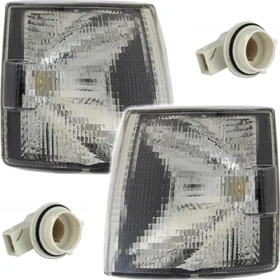 Produktbild von TYC Frontblinker Set für VW T4 90-03 Smoke Grau Transporter Bus Multivan