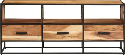 Produktbild von vidaXL TV-Schrank 110x30x45 cm Massivholz Akazie