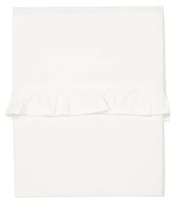 Produktbild von Koeka Ruffle Bettlaken Warm White 110 x 140 cm