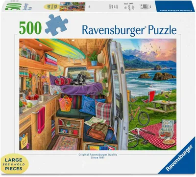 Immagine prodotto di Puzzle RAVENSBURGER Vista dalla roulotte XXL 500 pezzi