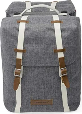 Produktbild von new looxs Doppelpacktasche Mondi Double Racktime SnapIT grau 25L