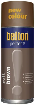 Produktbild von Belton perfect Lackspray 400 ml soft brown matt