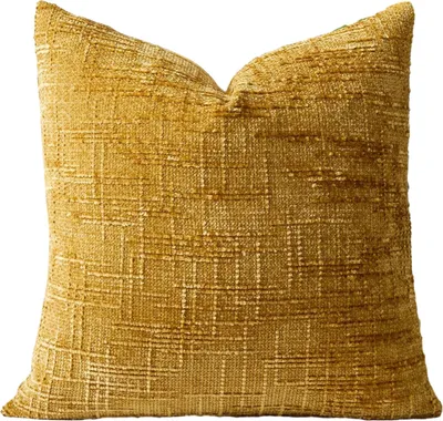 Produktbild von Chenille-Kissenbezug, Boho-Kissenbezug mit verstecktem Reißverschluss, strukturierter dekorativer Kissenbezug für Bauernhaus, Zuhause, Sofa, Couch, Schlafzimmer
