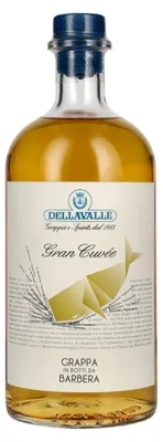 Produktbild von Dellavalle GRAPPA BARBERA Gran Cuvèe 42% Vol. 0,7l
