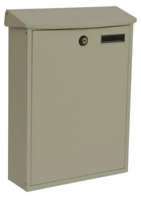 Produktbild von DECAYEUX TURIN Briefkasten dunkelbeige RAL 1035 365x275x100mm