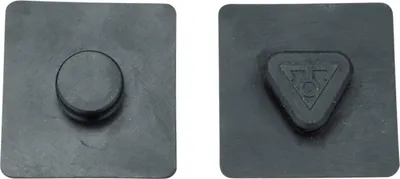 Produktbild von Topeak Distanzgummis für MTX BeamRack, Schwarz