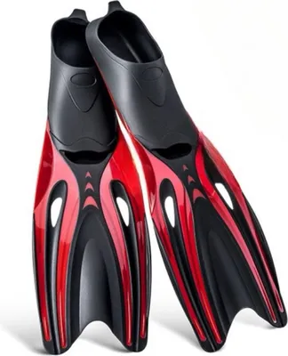 Produktbild von DTC GmbH Flosse Professionelle Schnorchelflossen- Rot  XL