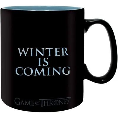 Obrázok produktu pre Šálka ABYSTYLE GAME OF THRONES, teplo menivý hrnček, Zima je tu