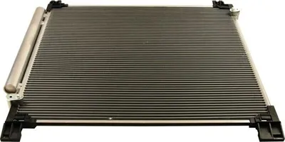 Produktbild von Kondensator für Klimaanlage mit Trockner, 608x523x16 mm, Einlass-Ø 15,5 mm, Auslass-Ø 10,1 mm