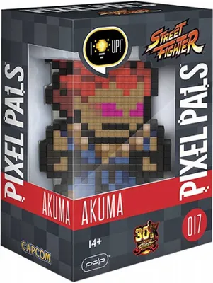 Productafbeelding van Pixel Pals - Street Fighter - Akuma