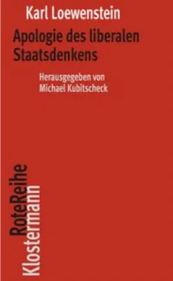 Image de Apologie des liberalen Staatsdenkens
