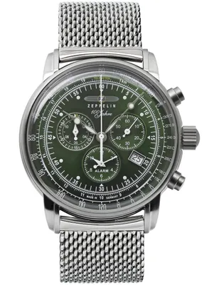 Obrázek produktu pro Zeppelin - 8680M-4 - Náramkové hodinky - Pánské - Quartz - Chronograf - 100 let Zeppelin