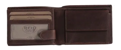 Obrázek produktu pro Černá kožená kabelka Chesterfield Brand MARVIN, barva hnědá
