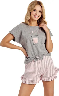 Produktbild von Taro Damen Schlafanzug Frankie ash XL