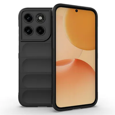 Produktbild von Motorola Moto G67 / G77 / G87 Hülle - Coverup Hands-On Rugged Back Cover - Schwarz