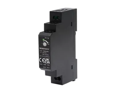 Produktbild von Mornsun Industrielles DIN-Schienen-Netzteil - Einzelausgang - 15 W - 24 V - 0.63 A